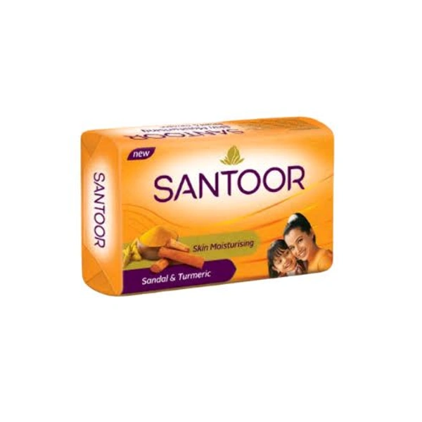 SANTOOR - 48g, Scheme Moisturising, Sandal & Turmeric