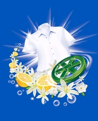 Wheel WHEEL - 1Kg, Blue Detergent Powder, Active 2 in 1