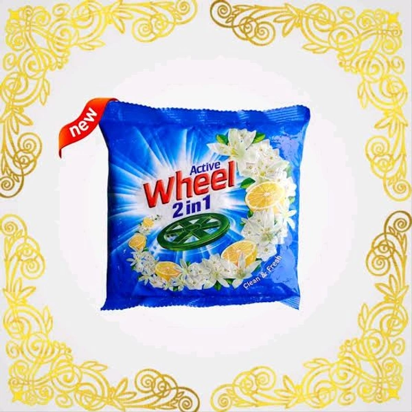 Wheel WHEEL - 500g, Blue Detergent Powder, Active 2 in 1