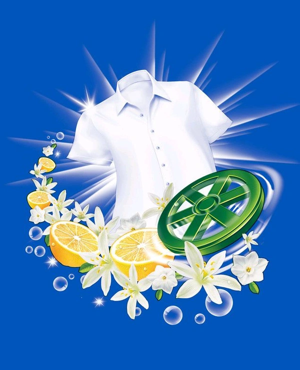 Wheel WHEEL - 500g, Blue Detergent Powder, Active 2 in 1
