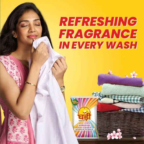 Ghadi GHADI - 1Kg, Detergent Powder, महाशक्तिशाली