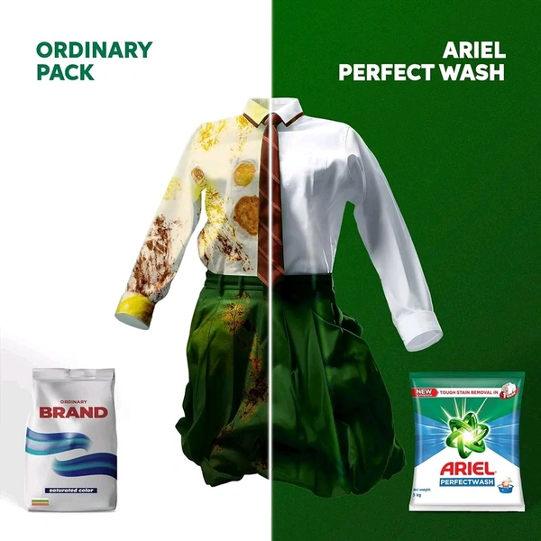 Ariel ARIEL - 75g, Detergent Powder, Perfect Wash