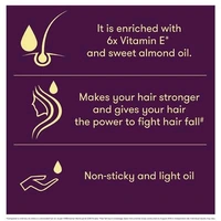 Bajaj  ALMOND DROPS - 50ml, Vitamin E, Hari Oil
