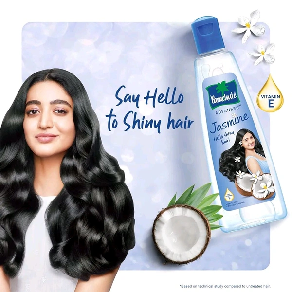 Parachute  JASMINE  - 90ml, Hair Oil with Vitamin E, Parachute Advansed  Jasmine
