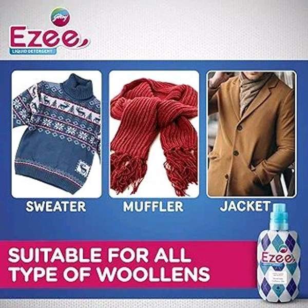 Lzee LZEE - 235ml, Liquid Detergent Winterwear, Gently Cleans & Softens