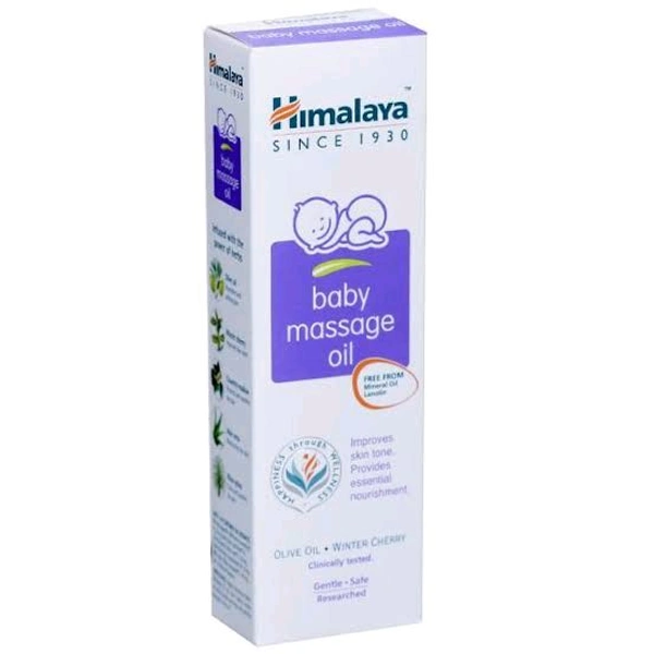 Himalaya  BABY MASSAGE OIL - 100ml, Himalaya Herbal, Baby Massage Oil