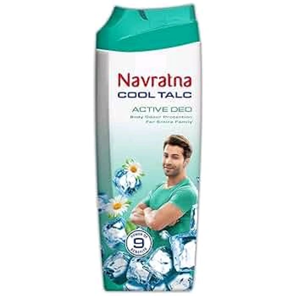 Navratn  NAVRATN COOL - 50g, Navratn Cook Talc, Active Deo