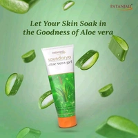 Patanjali PATANJALI ALOE VERA GEL - 60ml, Saundarya, Aloe Vera gel