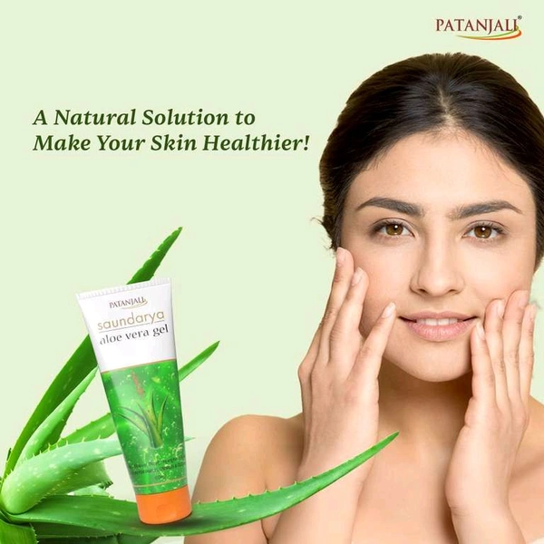 Patanjali PATANJALI ALOE VERA GEL - 60ml, Saundarya, Aloe Vera gel