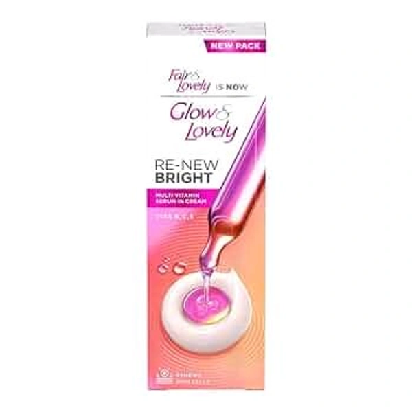 GLOW & LOVELY - 45g, Renew Bright Multivitamin, Serum in Cream Vitamins B C E