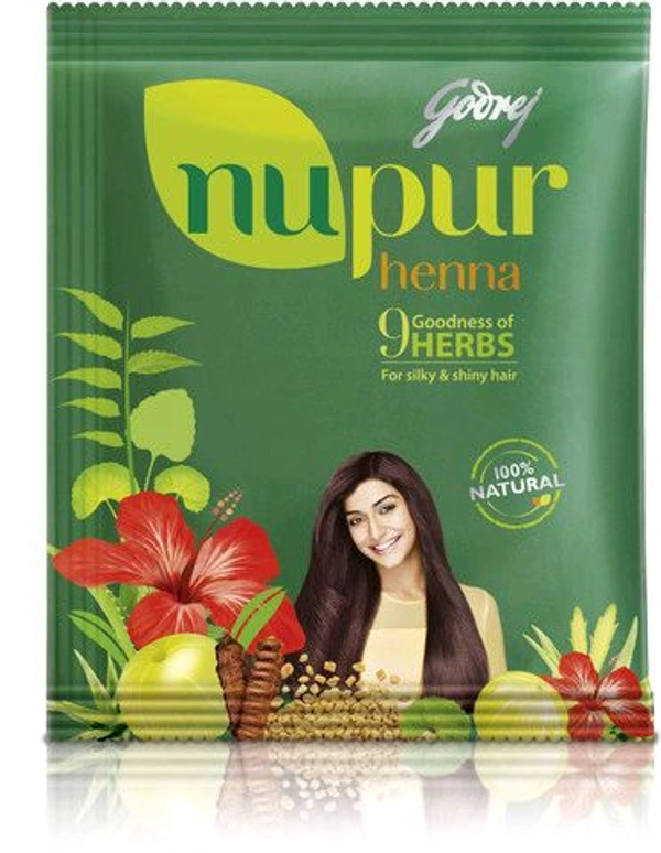 Godrej NUPUR - 10g, Henna, 100% Pure Henna