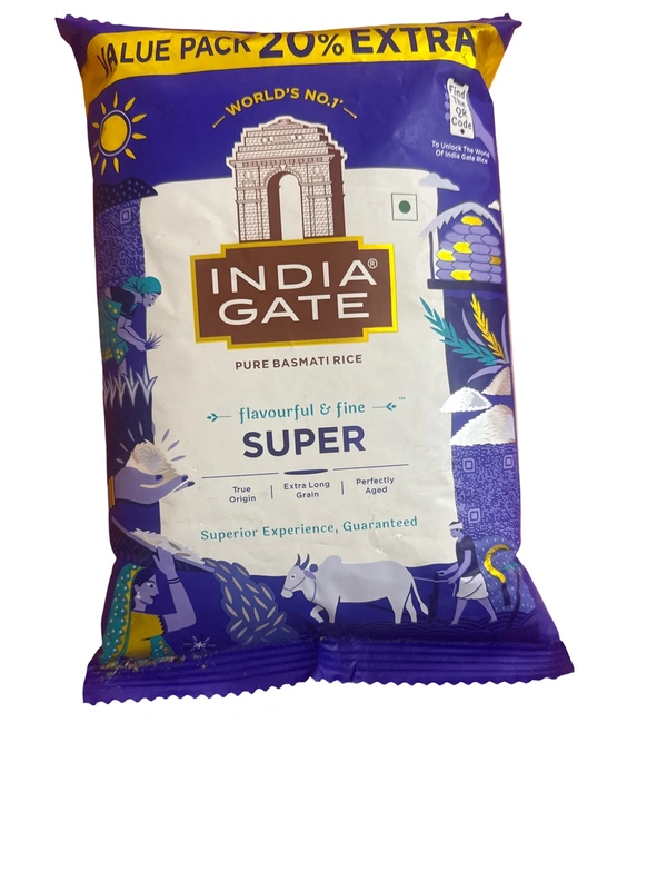 SUPER RICE  - सुपर चावल, 1Kg