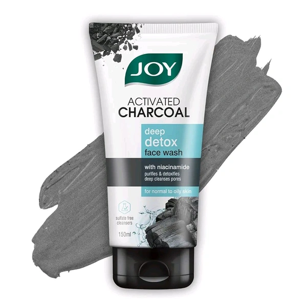 JOY CHARCOAL - फेश वॉश, 50ml