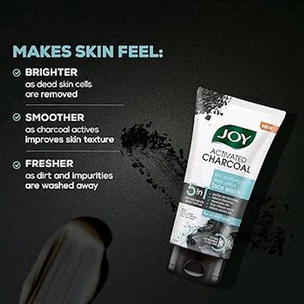 JOY CHARCOAL - फेश वॉश, 50ml
