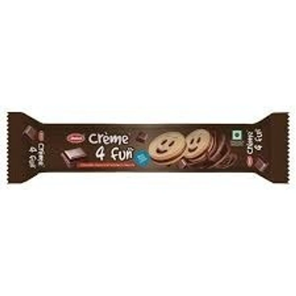 CREME 4 FUN CHOCOLATE  - बिस्कुट, 145g