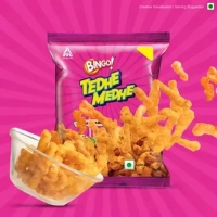 Bingo Tedhe Medhe Masala Tadka (Namkeen)  (75 g) - Chipes