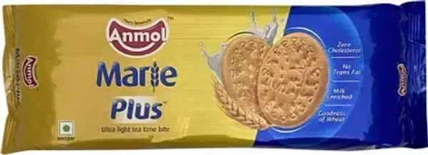 Anmol Plus Marie Biscuit  (19 g Extra in Pack)  (197 g) - Biscuti