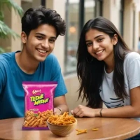 Bingo Tedhe Medhe Masala Tadka (Namkeen)  (75 g) - Chipes