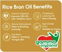 FORTUNE health physically refined Rice Bran Oil Pouch  (870 g) - Oil