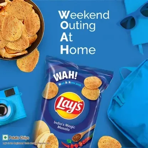 Lay's India's Magic Masala Chips  (67 g) - Chipes