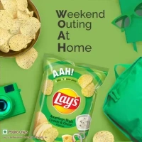 Lay's American Style Cream and Onion Chips  (67 g) - chipes