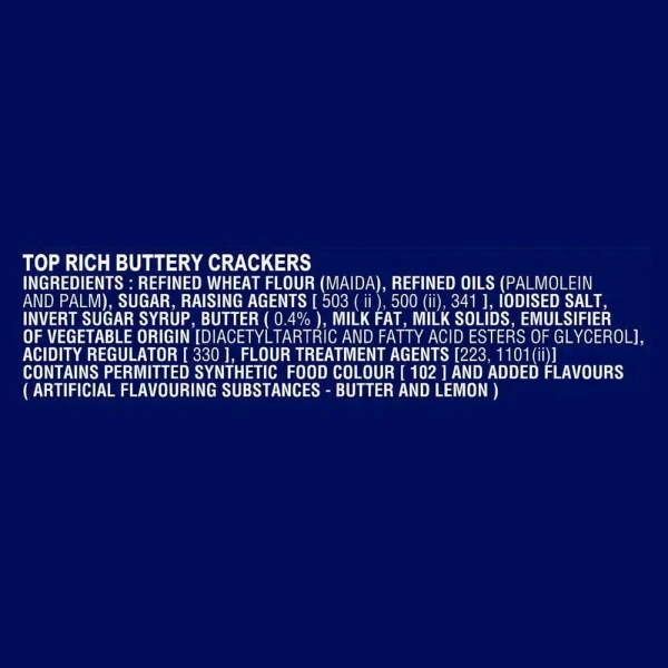 Parle Top Delicious Buttery Crackers 200 g