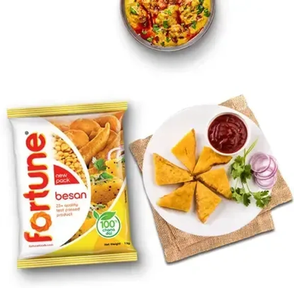 FORTUNE Besan  (1 kg) - besan Flour 1kg