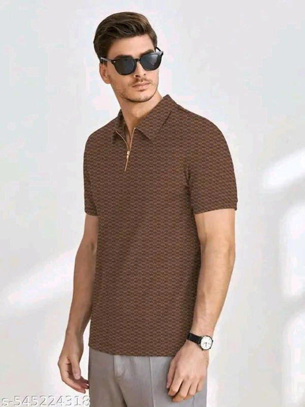 Vortex Tshirt  - Brown, Xl