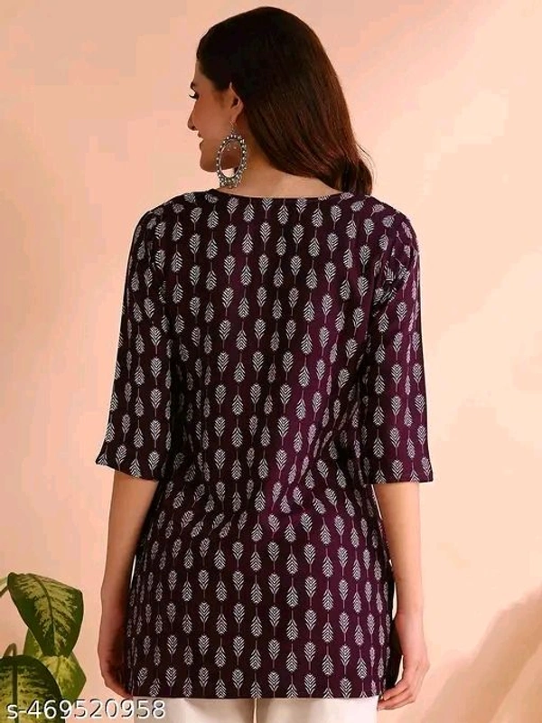 Kurti For Women  - Solid Pink, M