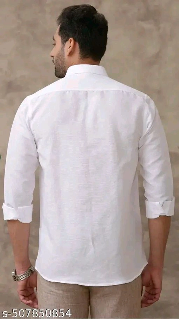 MAAZ Creation Shirt  - White, L