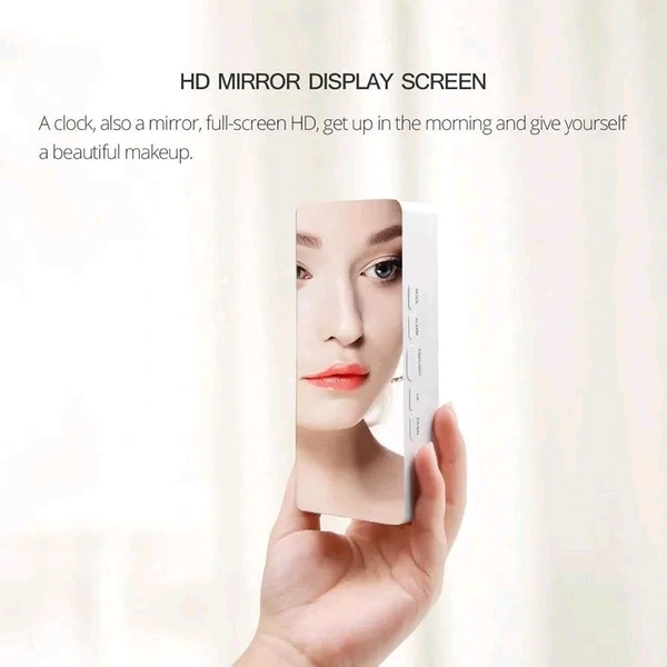 Mirror Clock Digital 