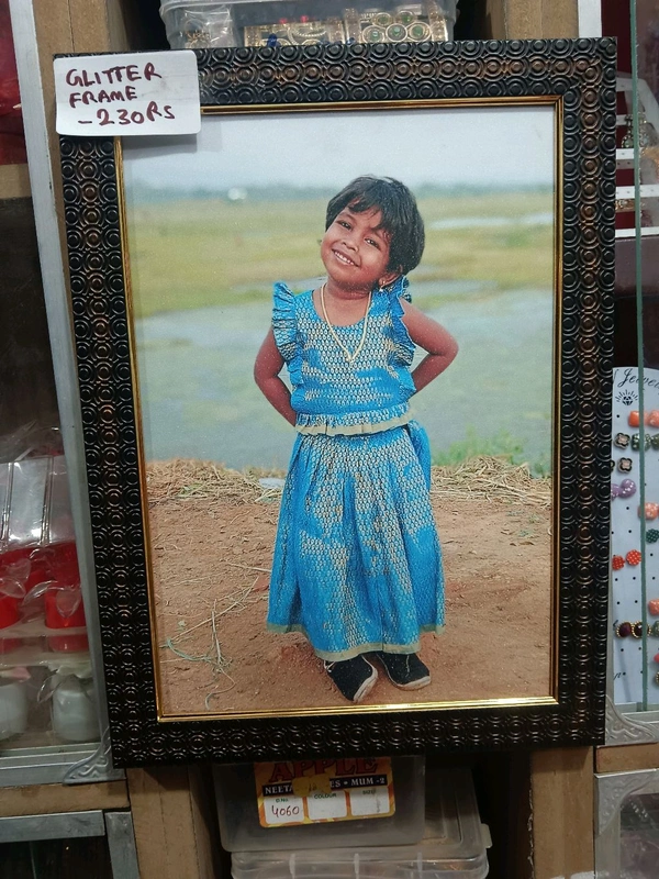 Glitter Lamination Photo Frames