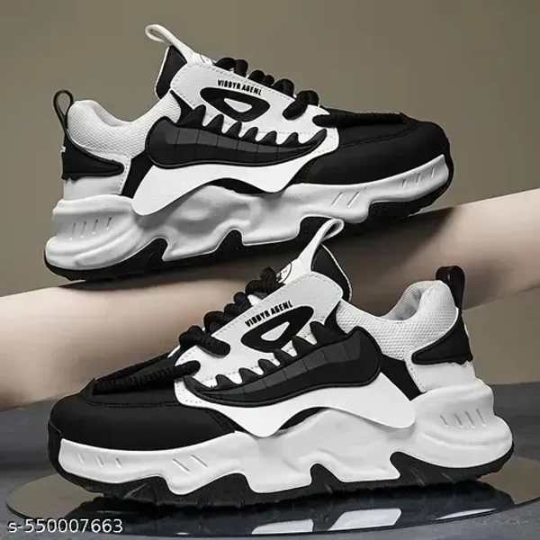 Attractive white and Black Men Sneakers