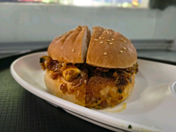 Desi Paneer Dhamaka Burger 