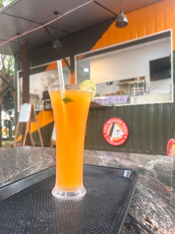 Passion Fruit Organic Energy Drink  - Web Orange