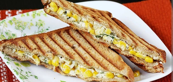 Corn Cheese Sandwich 