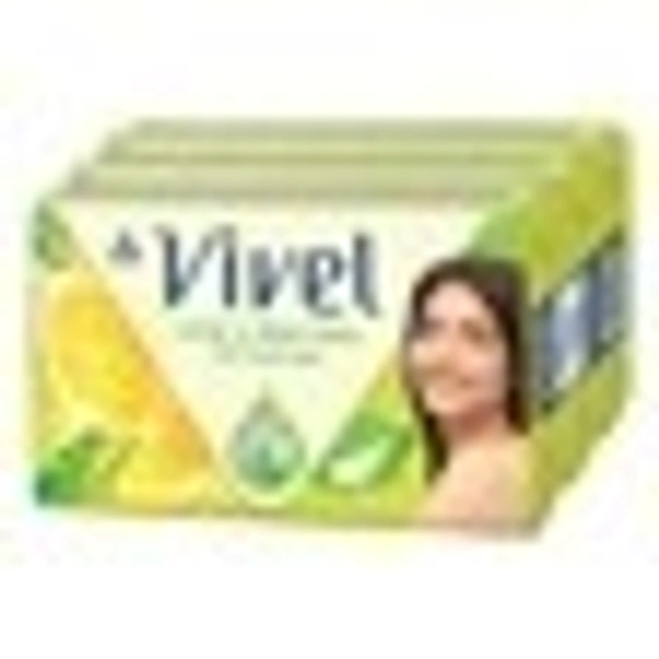 Vivel Lime & Aloe Vera Soap: 3x150 g