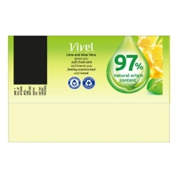Vivel Lime & Aloe Vera Soap: 3x150 g
