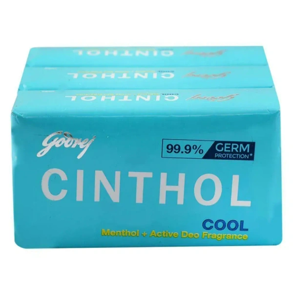 Cinthol Lime Refreshing Deo Soap 125 g (Pack of 3) - 125g