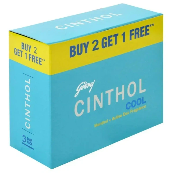 Cinthol Lime Refreshing Deo Soap 125 g (Pack of 3) - 125g