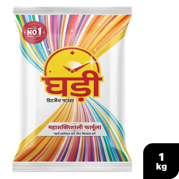 Ghadi Detergent Powder 1 kg - 1kg