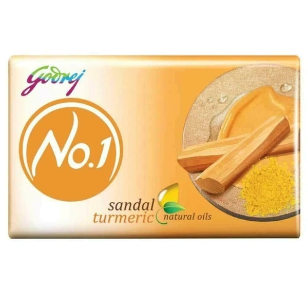 Godrej No. 1 Sandal & Turmeric Soap 100 g (Buy 4 Get 1 Free) - 100g