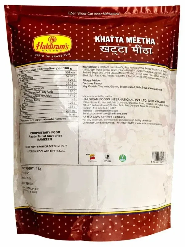 Haldiram's Khatta Meetha 1 kg - 1kg