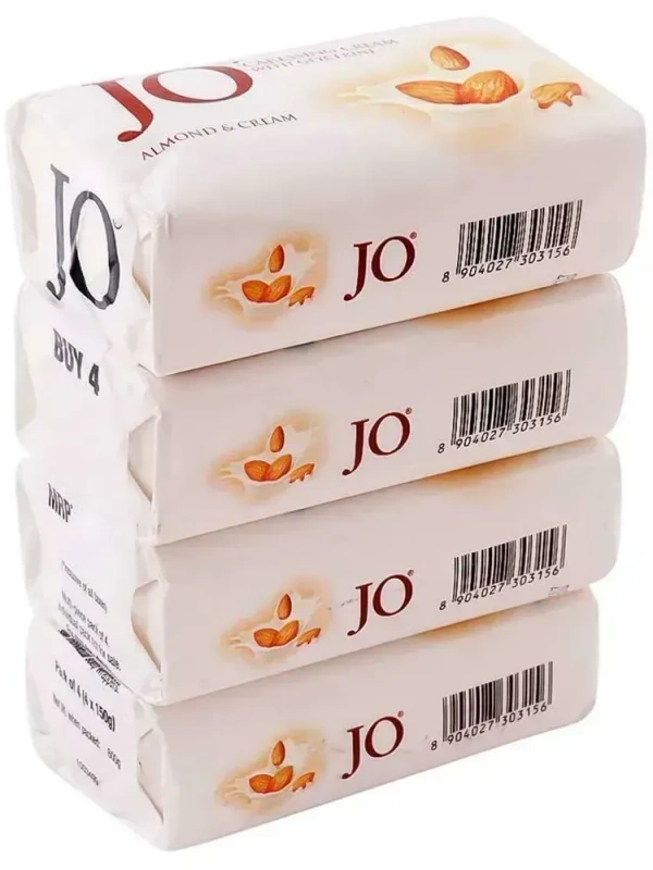 Jo Almond & Cream Soap with Glycerine 150 g (Pack of 4) - 150g
