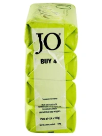 Jo Lime Sparkling Fresh Soap with Glycerine 150 g (Pack of 4) - 150g