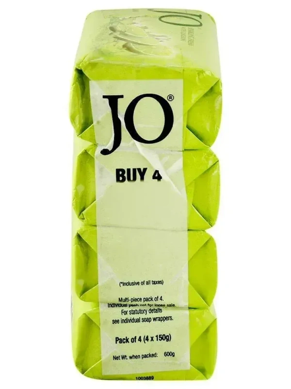 Jo Lime Sparkling Fresh Soap with Glycerine 150 g (Pack of 4) - 150g