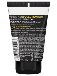 pond"s Pond's Men Pollution Out Face Wash 100 g - 100g, 100g, 3 to 4 days deliver