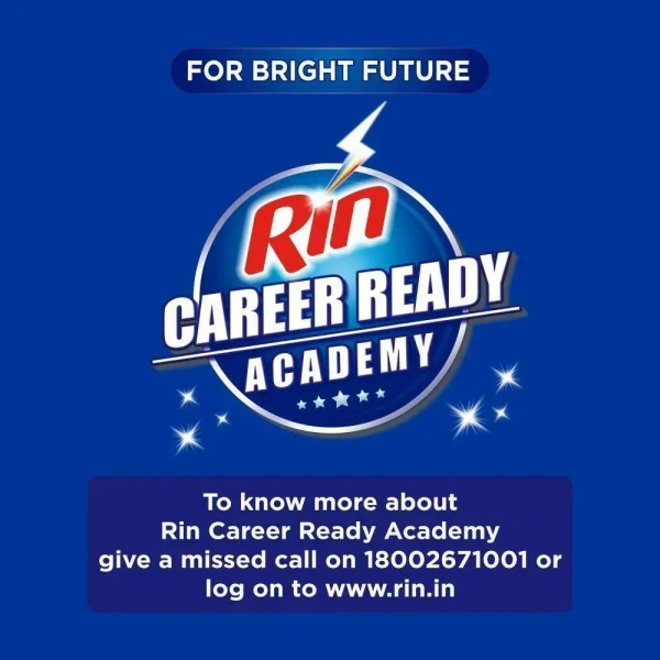 rin Rin Detergent Bar 250 g (Pack of 4) - 250g [pack of 4]