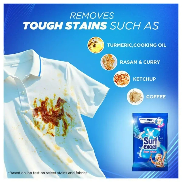 Surf Excel Detergent  Surf Excel Easy Wash Detergent Powder 500g - 500g