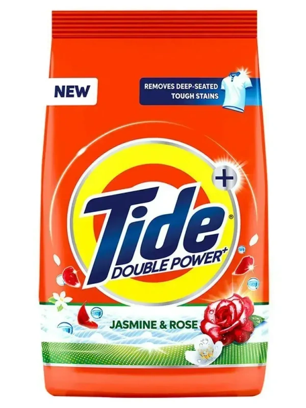 Tide Double Power Jasmine & Rose Detergent Powder 1 kg